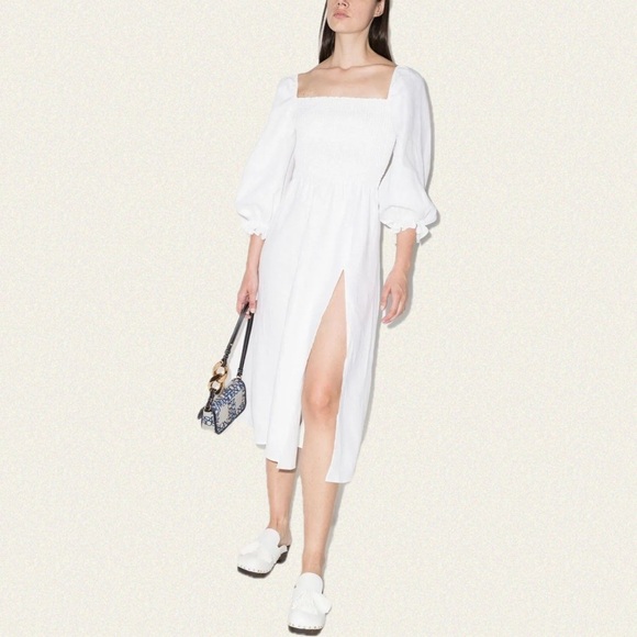 |NWOT| Reformation Gitane Linen Dress - Picture 6 of 12